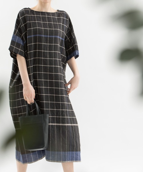 「nop de nod」 半袖ワンピース 3 ブラック レディース_画像8