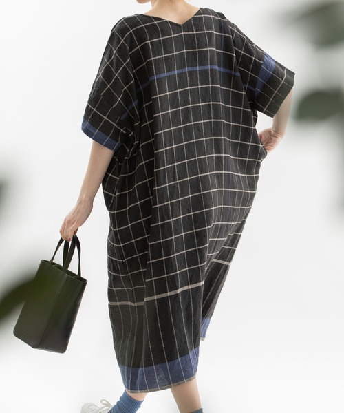 「nop de nod」 半袖ワンピース 3 ブラック レディース_画像9