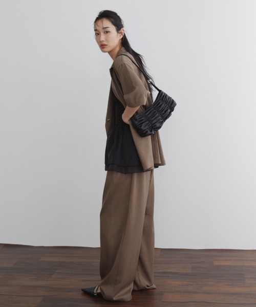 「Aunt Marie's」 テーラードジャケット FREE ブラック レディース_画像5