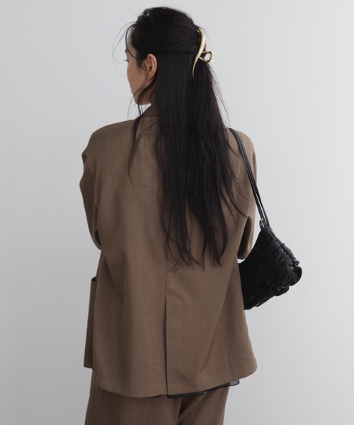 「Aunt Marie's」 テーラードジャケット FREE ブラック レディース_画像7