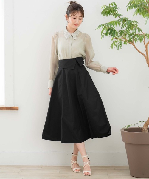 「NOELA」 スカート M イエロー レディース_画像2