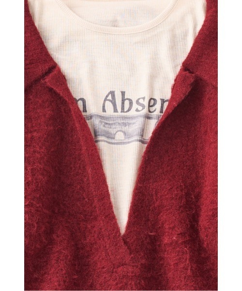 Knuth Marf（クヌースマーフ） ニット セーター docking loose knit