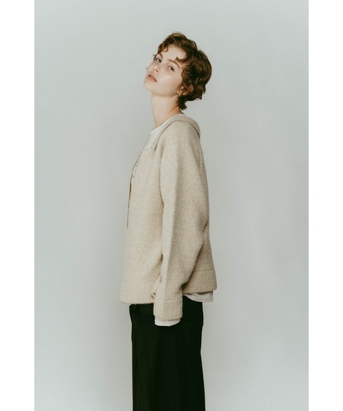 Knuth Marf クヌースマーフ ニット Knuth Marf（クヌースマーフ） ニット セーター docking loose knit