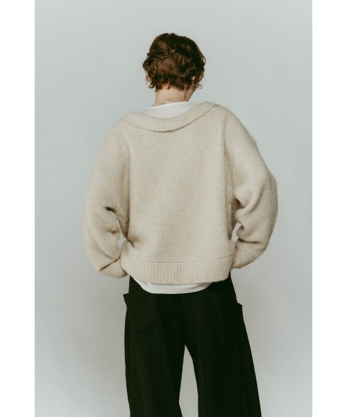 Knuth Marf（クヌースマーフ） ニット セーター docking loose knit