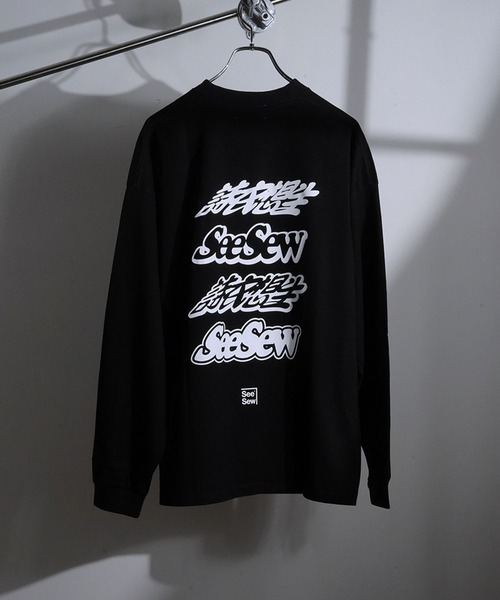SeeSew tシャツ 「UNISEX」LADY HAND LS TEE/レディハンドロンT メンズ