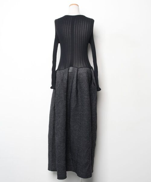 「CFCL」 ニットワンピース 1 ブラック レディース_画像2