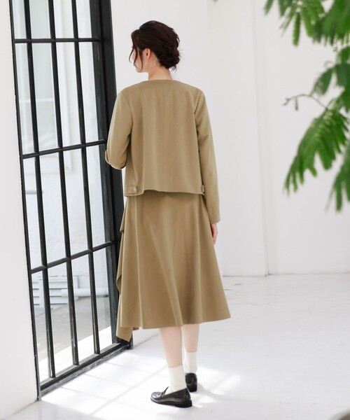 「MACKINTOSH PHILOSOPHY」 ノーカラージャケット 38 ホワイト系その他 レディース_画像5