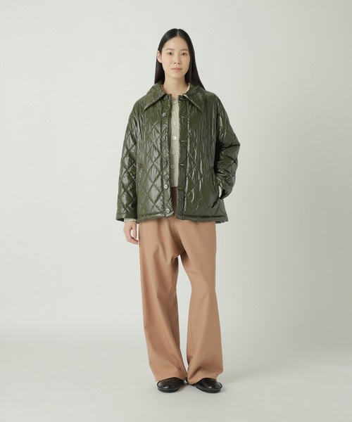 ZUCCa（ズッカ） ブルゾン アウター GLOSSY QUILT COAT / ブルゾン / P