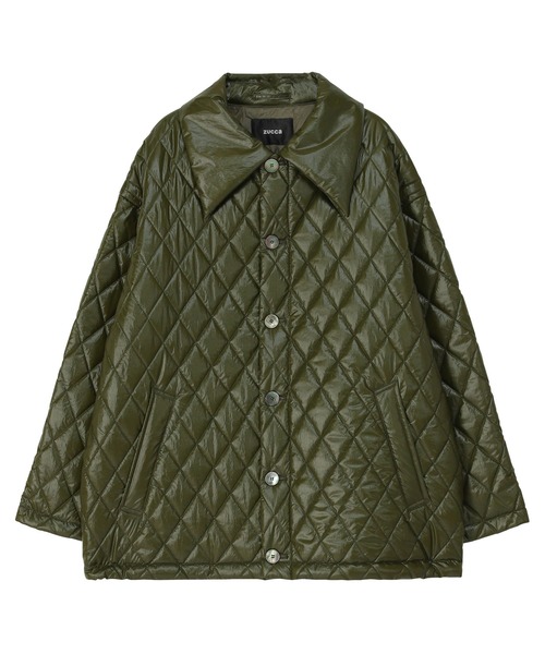 ZUCCa（ズッカ） ブルゾン アウター GLOSSY QUILT COAT / ブルゾン / P