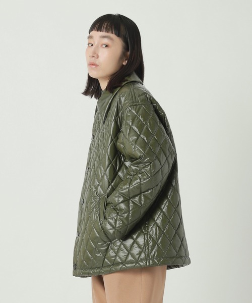 ZUCCa（ズッカ） ブルゾン アウター GLOSSY QUILT COAT / ブルゾン / P