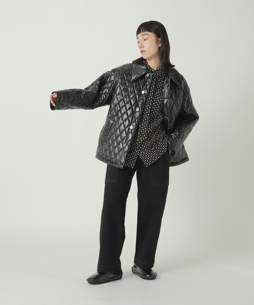 ZUCCa（ズッカ） ブルゾン アウター GLOSSY QUILT COAT / ブルゾン / P