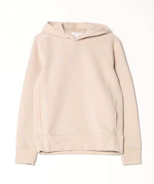 「BANANA REPUBLIC FACTORY STORE」 プルオーバーパーカー S ライトグレー メンズ_画像4