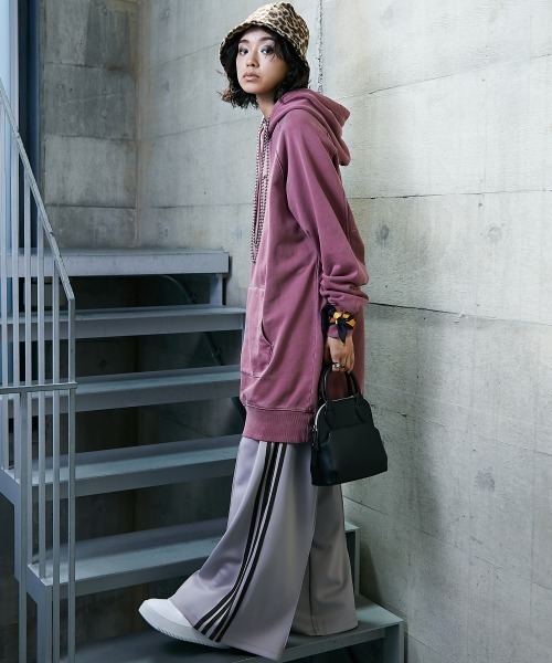 「GEVS.」 「SMILELAND」プルオーバーパーカー L ピンク レディース_画像6