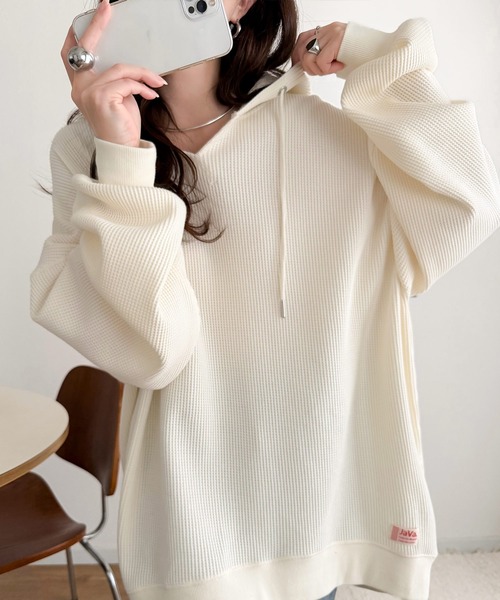 Java パーカー ジャバコラボ」毎日着たい、今っぽゆるっとシルエット