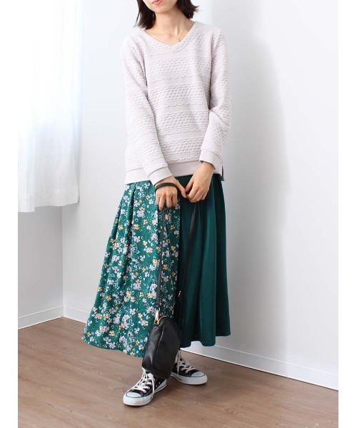 「MB mint breeze」 長袖カットソー M ネイビー レディース_画像5