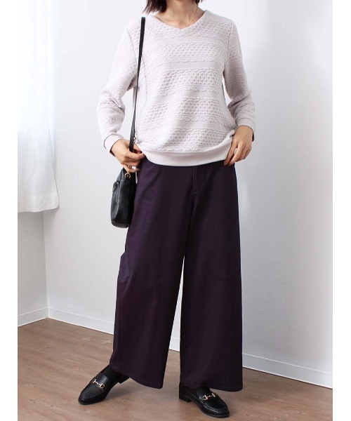 「MB mint breeze」 長袖カットソー M ネイビー レディース_画像8