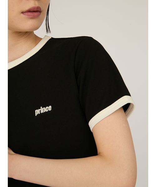 「emmi」 半袖Tシャツ F ブラック レディース_画像8
