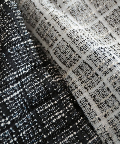 「NOMBRE IMPAIR」 ノーカラージャケット FREE ライトグレー レディース_画像2