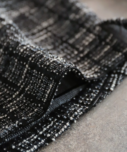 「NOMBRE IMPAIR」 ノーカラージャケット FREE ライトグレー レディース_画像8