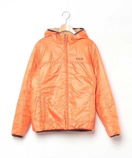 「AIGLE」 ブルゾン M ベージュ レディース_画像3