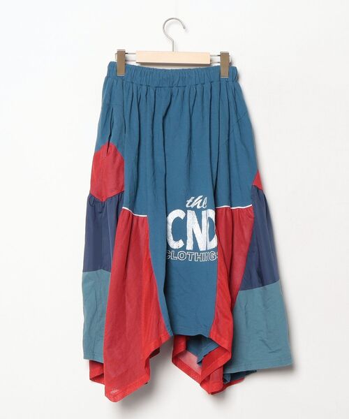 「Candy Stripper」 フレアスカート 2 ブルー レディース_画像2