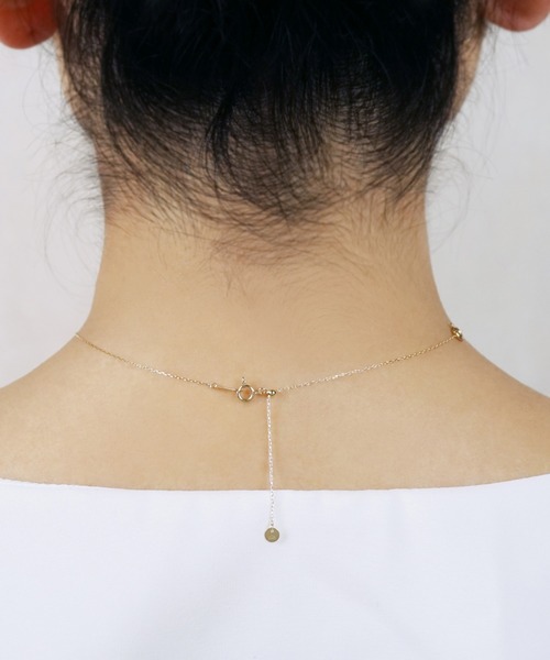 TAKE-UP（テイクアップ） ネックレス K10 10cmスライドアジャスター