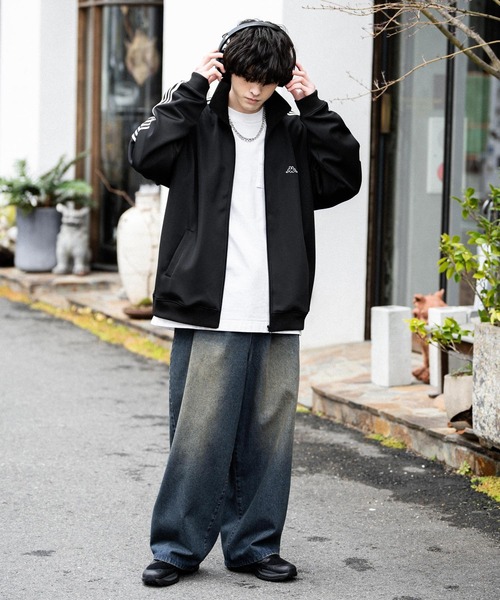 Kappa（カッパ） ジャージブルゾン M ブラック メンズ : ZOZOTOWN