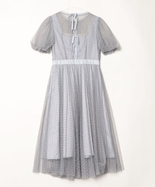 「31 Sons de mode」 半袖ワンピース 36 パープル レディース_画像2