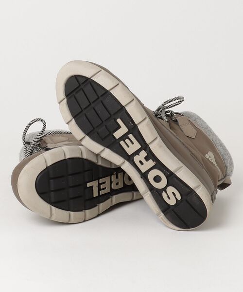 「SOREL」 ハイカットスニーカー 24.5cm ブラウン レディース_画像3