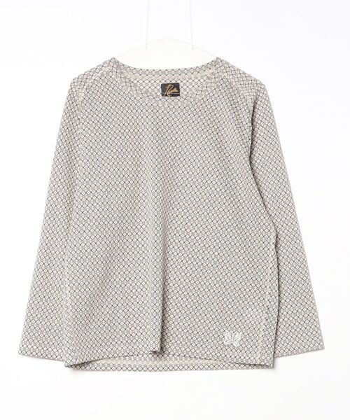 「Needles」 長袖Tシャツ X-SMALL ベージュ メンズ