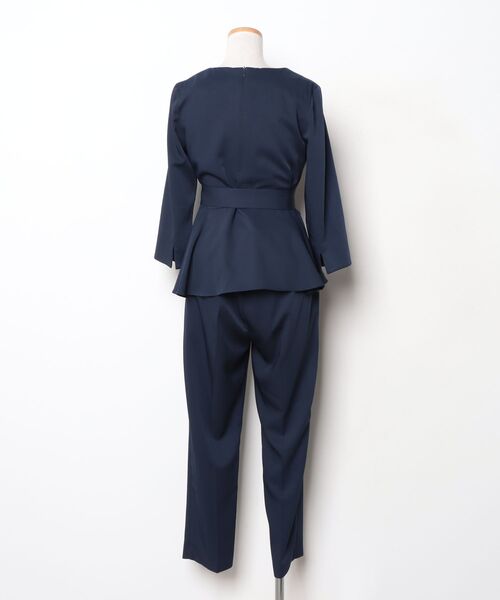 「DRESS LAB」 セットアップ M ネイビー レディース_画像2