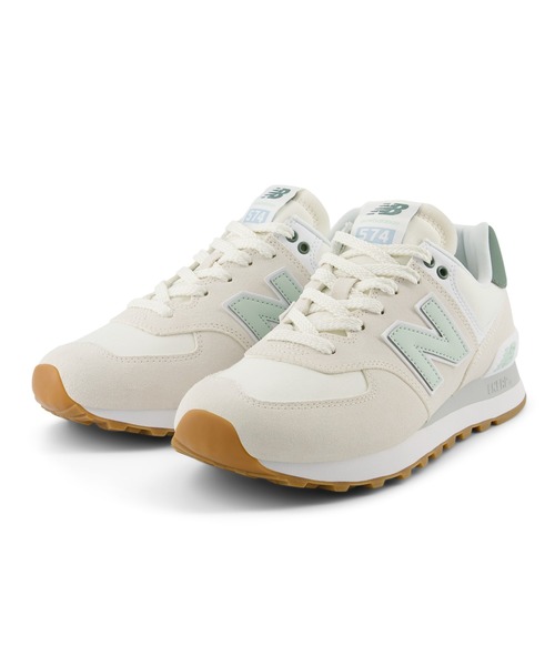 New Balance（ニューバランス） ローカットスニーカー 24.0cm ベージュ 