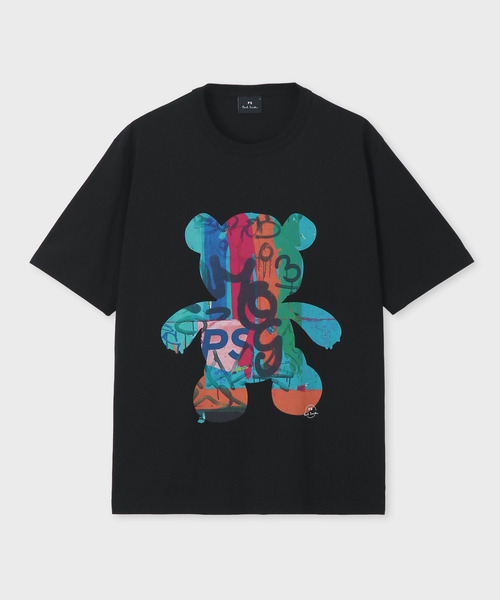 PS Paul Smith tシャツ Graffiti Bear” 半袖Tシャツ / 162558 220X