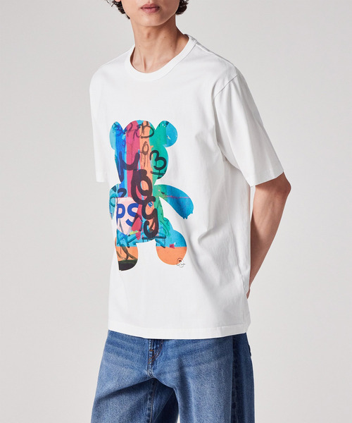 tシャツ Graffiti Bear” 半袖Tシャツ / 162558 220X メンズの画像