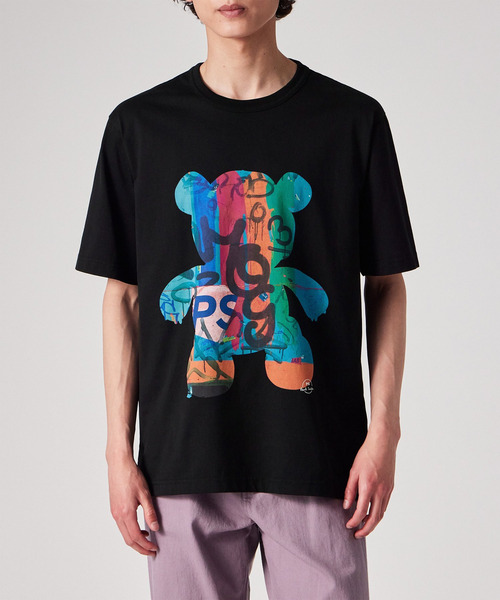 tシャツ Graffiti Bear” 半袖Tシャツ / 162558 220X メンズの画像