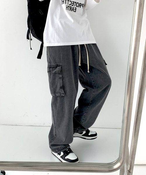 「neos」 デニムパンツ MEDIUM ブルー メンズ_画像5