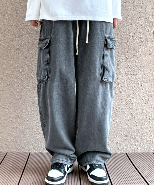 「neos」 デニムパンツ MEDIUM ブルー メンズ_画像6