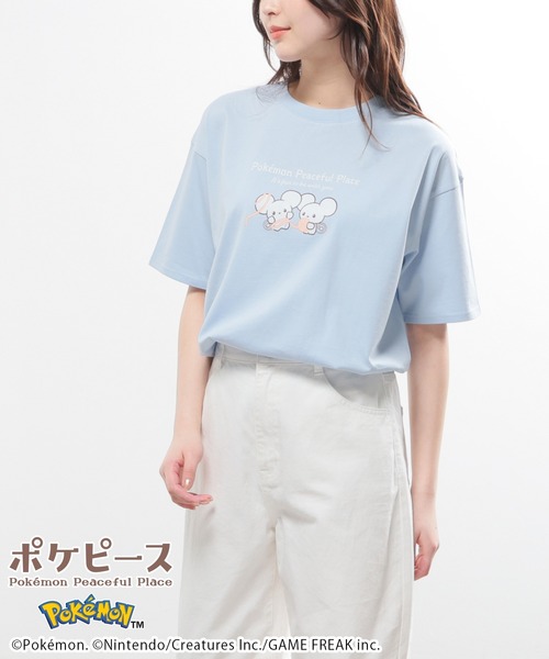 Honeys（ハニーズ） tシャツ 「UVカット」ポケピース／ゆるTシャツ