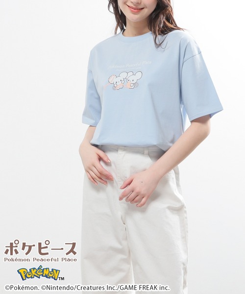 Honeys（ハニーズ） tシャツ 「UVカット」ポケピース／ゆるTシャツ