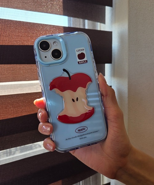 ガントウページ iPhoneケース デコ Loco Ocean（ロコオーシャン） スマホケース ぷっくり 立体フルーツ