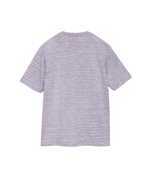 「HIGH STREET」 半袖Tシャツ LL パープル系その他 メンズ_画像3