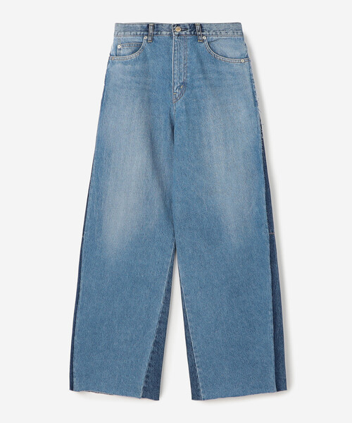 「Bshop」 「serge」デニムパンツ 25 インディゴブルー レディース_画像2