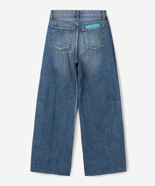 「Bshop」 「serge」デニムパンツ 25 インディゴブルー レディース_画像3