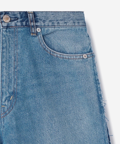 「Bshop」 「serge」デニムパンツ 25 インディゴブルー レディース_画像5