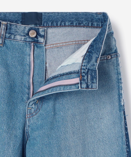 「Bshop」 「serge」デニムパンツ 25 インディゴブルー レディース_画像6