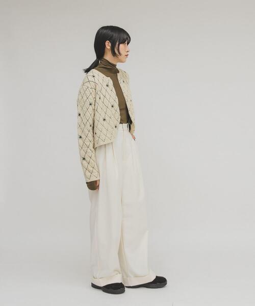 「KBF」 パンツ ONE ブラック レディース