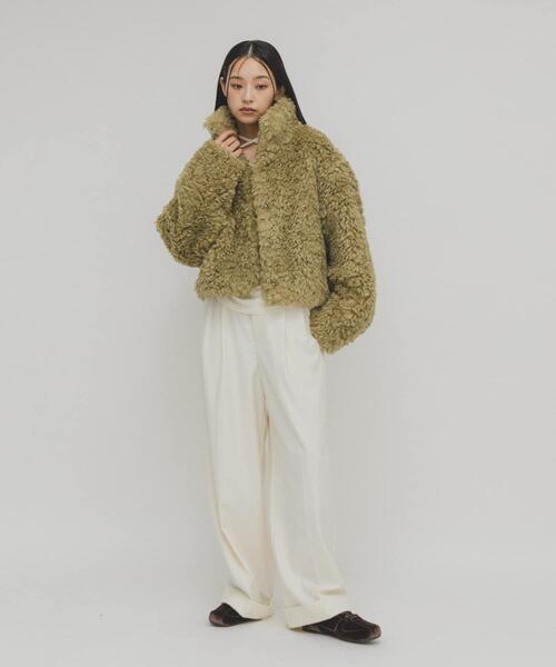 「KBF」 パンツ ONE ブラック レディース