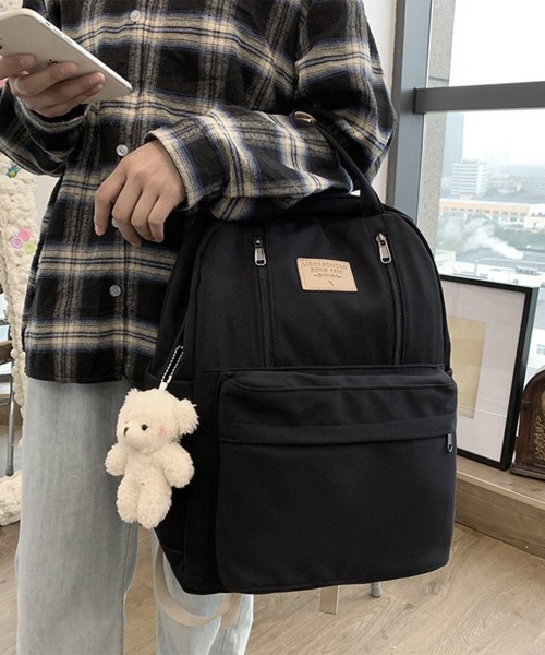 「Miniministore」 「sanda」リュック FREE ブラック レディース_画像3