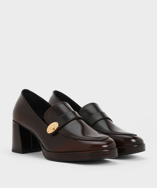 「CHARLES & KEITH」 パンプス 25cm オフホワイト レディース_画像2