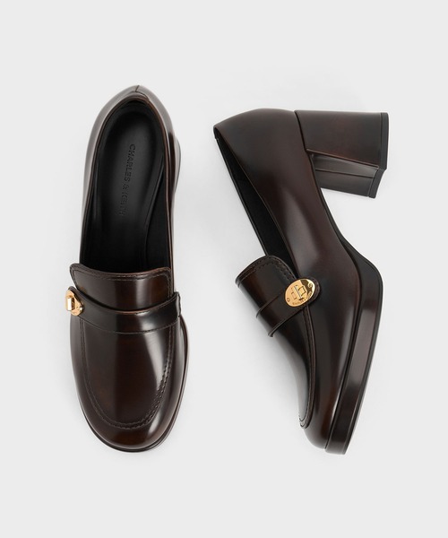 「CHARLES & KEITH」 パンプス 25cm オフホワイト レディース_画像5